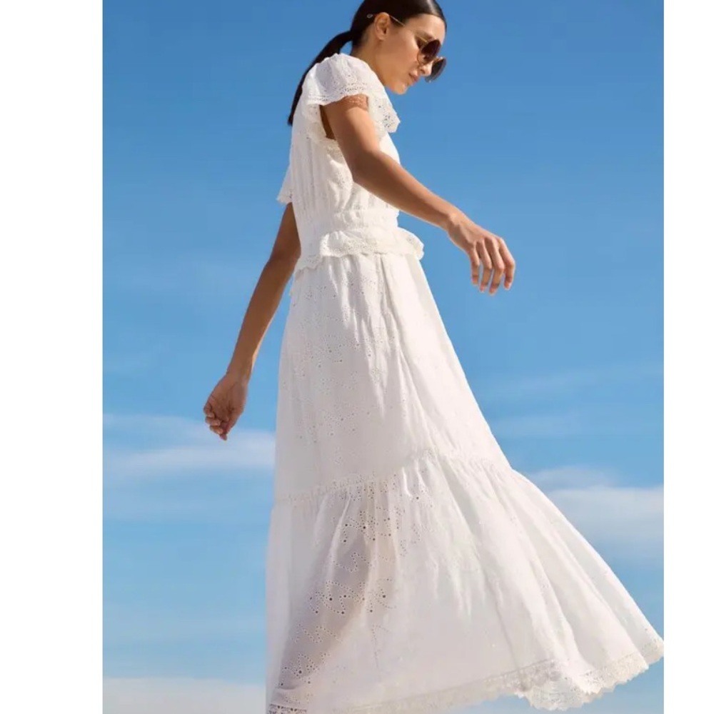 ME+EM Elegant White Maxi Dress - Picture 4 of 6